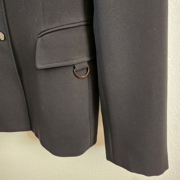 Tahari ASL Women's Suit Jacket Blazer Career Black Size 4 Petite - Picture 4 of 10